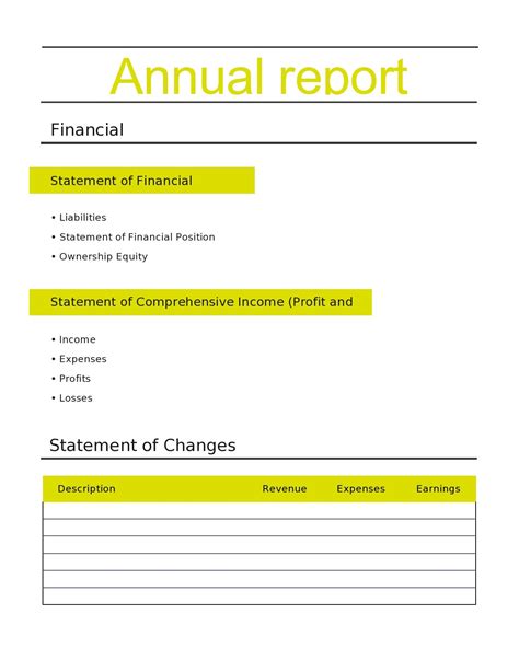 Free Nonprofit Report Templates .